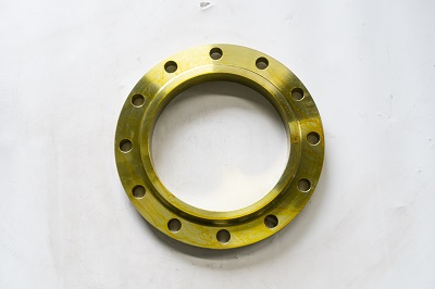 Flange amarelo galvanizado