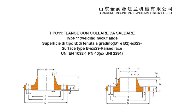 PN10 DN50 Slip-On Flange