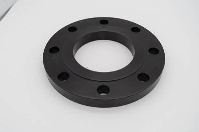 Black carbon steel flange